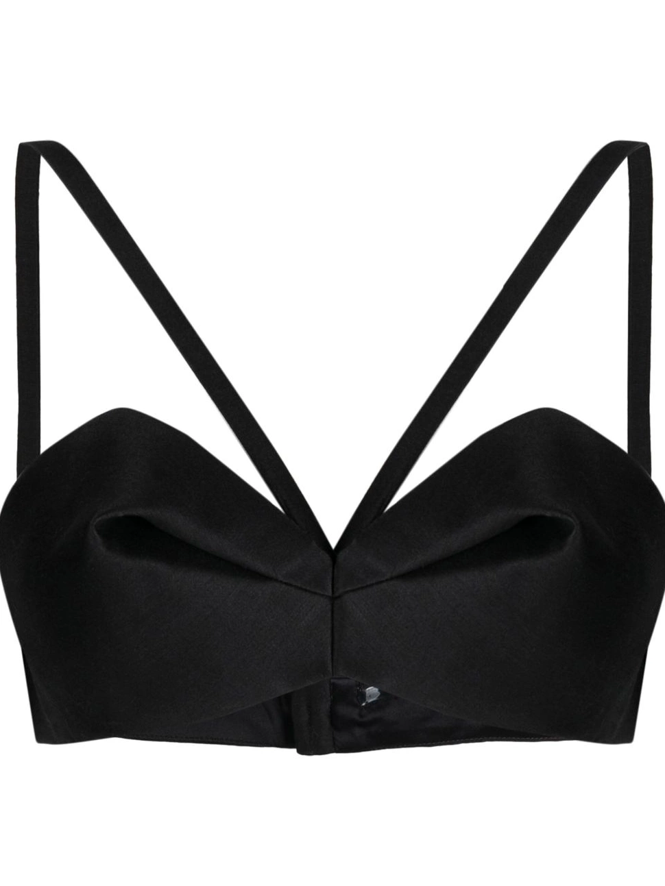 Affordable crop top Women Versace bustier gathered 0804